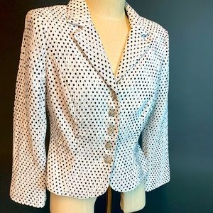 Jackie Jon New York evening polka dot jacket